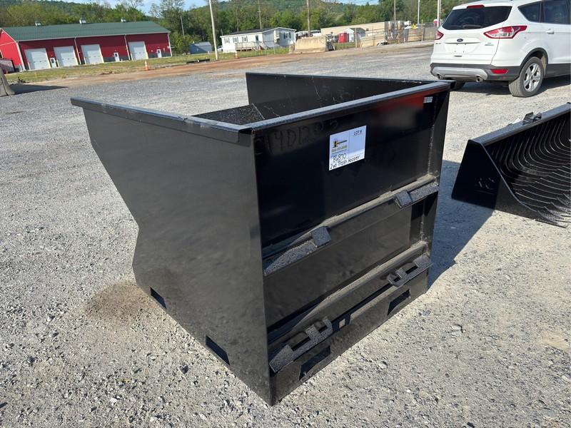 2025  2 CY TRASH  HOPPER  SKID STEER ATTACHMENT