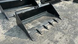 2025  MID STATE  68"  LO PRO BUCKET  SKID STEER ATTACHMENT