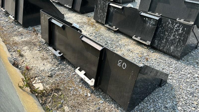 2025  MID STATE  80"  LO PRO BUCKET  SKID STEER ATTACHMENT