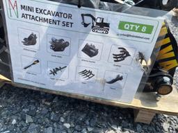 2025  MIVA  MINI  EXCAVATOR ATTACHMENTS