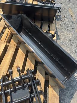 2025  MIVA  40"  TILTING BUCKET  EXCAVATOR ATTACHMENT