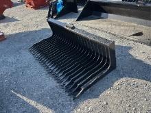 2025  72'' FINE  SKELETON BUCKET  SKID STEER ATTACHMENT