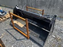 2025  GIYI   72"  4in1  BUCKET  SKID STEER ATTACHMENT