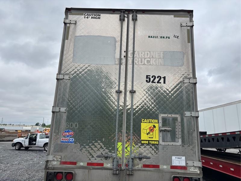 2013  UTILITY   VS2DX 4000 DX 1  53'  VAN TRAILER