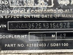 2001  GREAT DANE  48'  VAN TRAILER