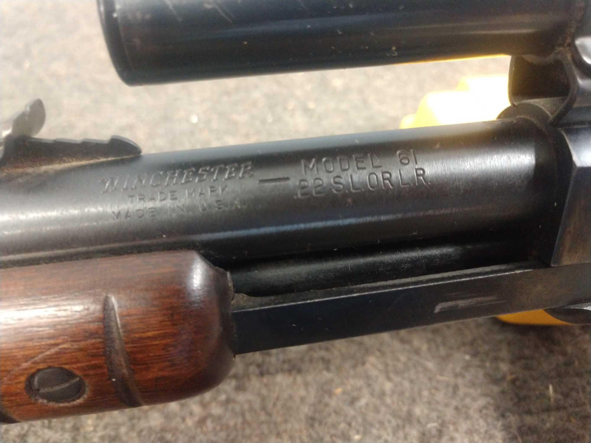 Winchester Model 61 .22 Pump Rifle
