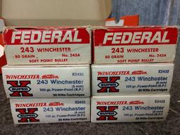 120 Rounds Of 243 Winchester Ammo