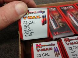 2800 Hornady .223 Bullets