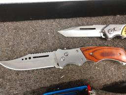 Dealer Set Of 7 Brand New Spring Assist Knives