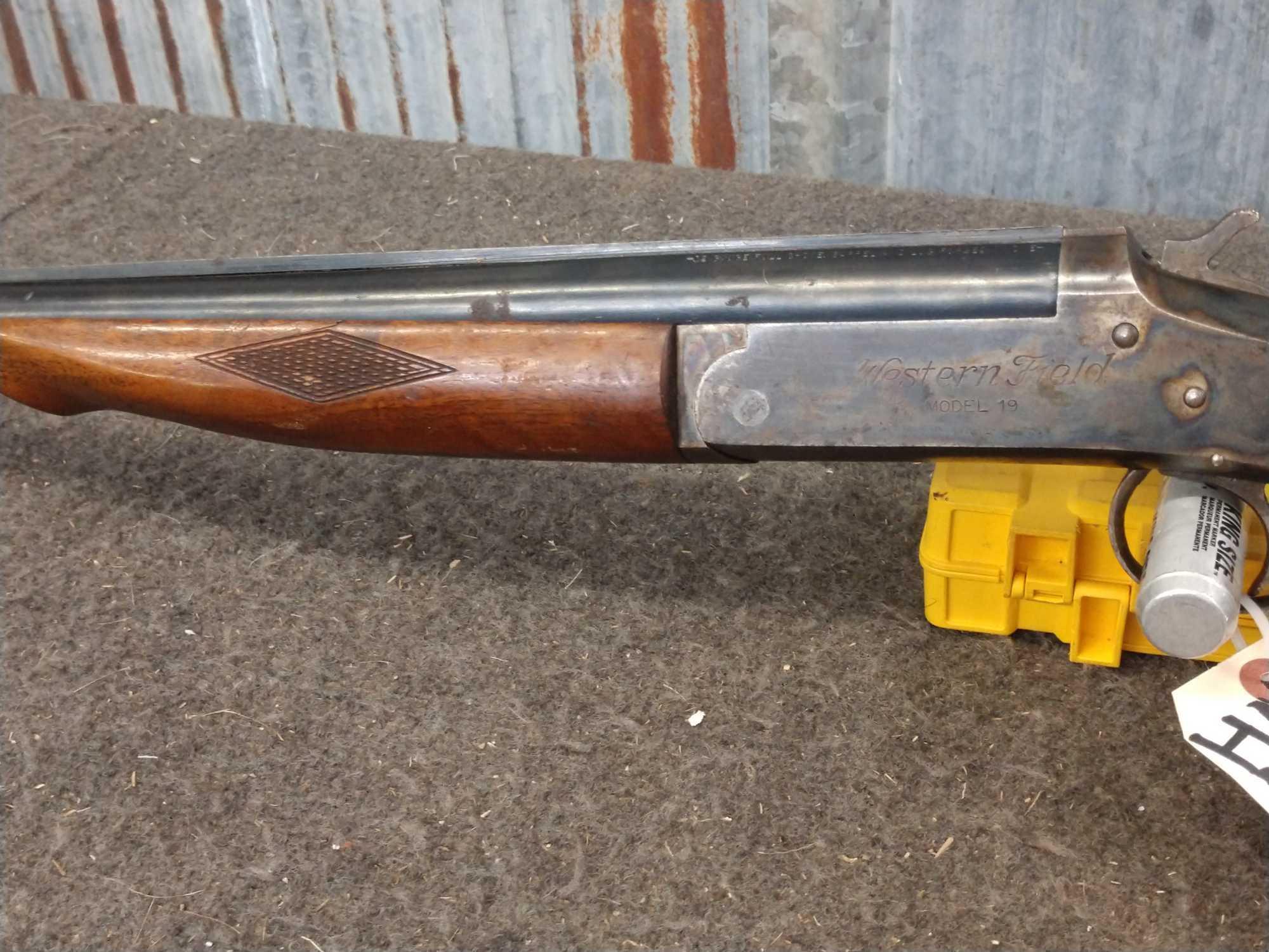 Western Field Model 19 Single Shot 12ga