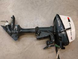 4 horsepower Johnson outboard engine