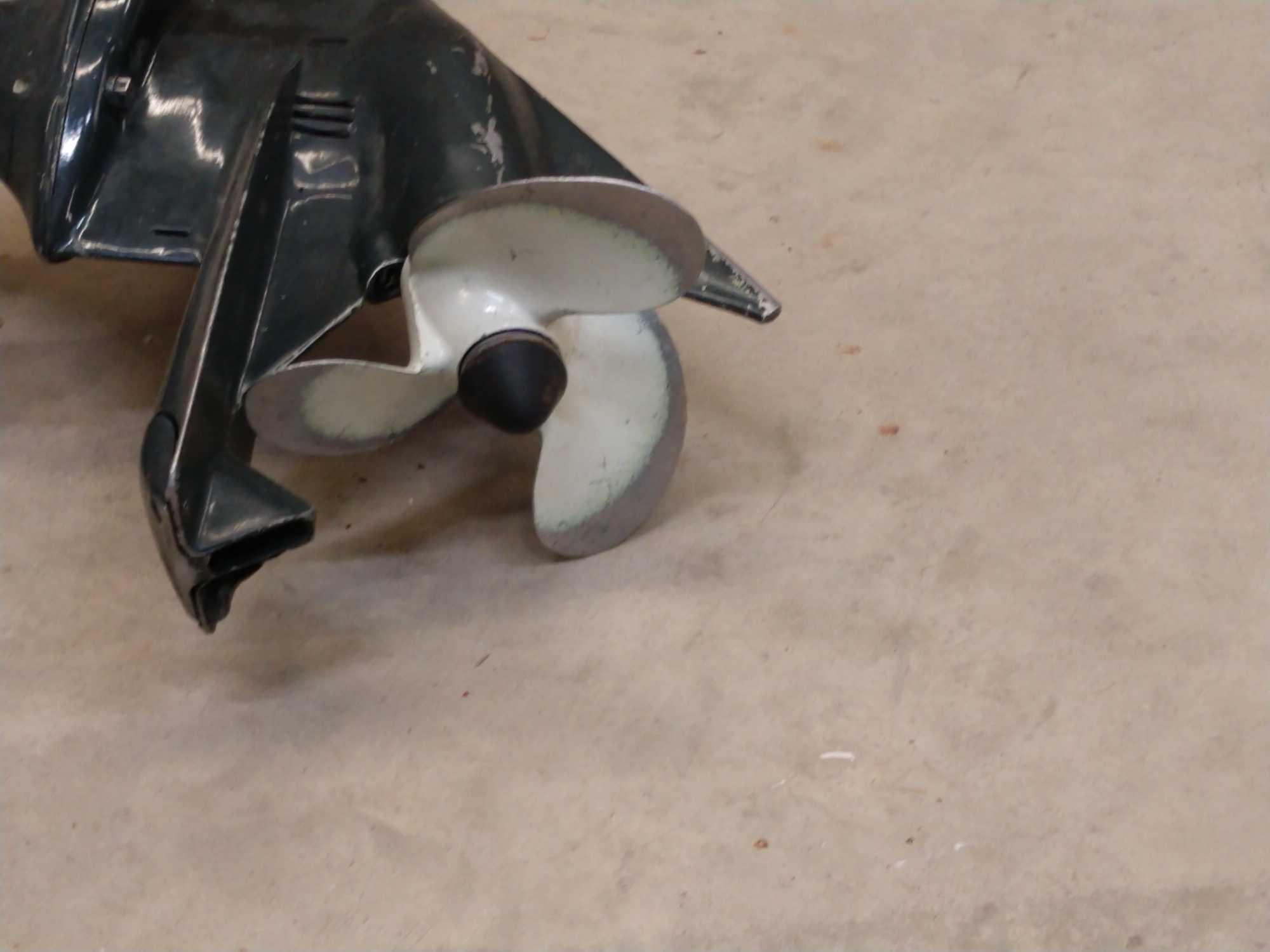 4 horsepower Johnson outboard engine