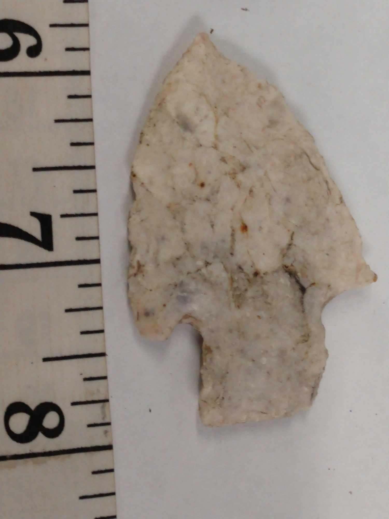 3 nice Stone arrowheads Native American artifact