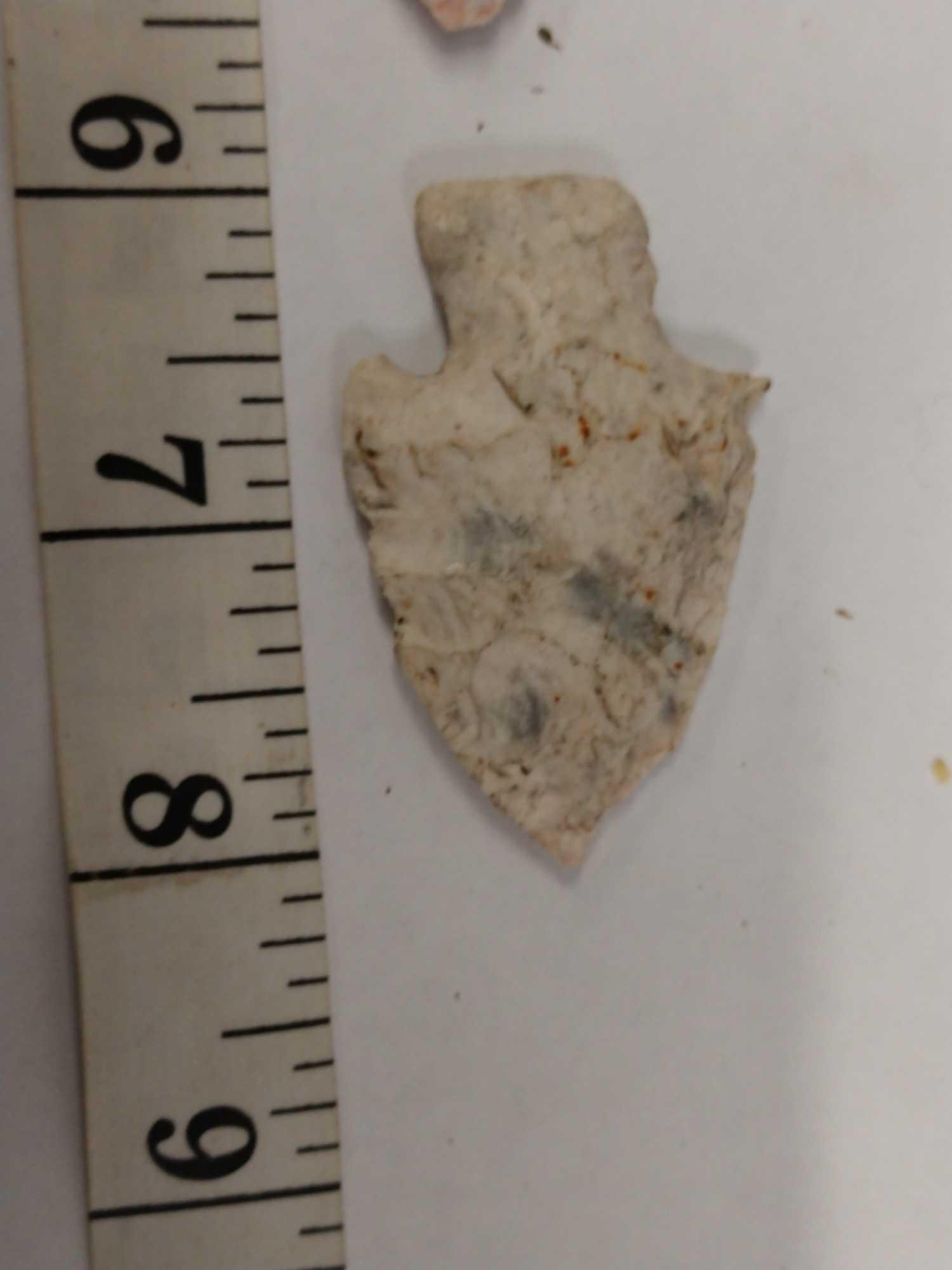 3 nice Stone arrowheads Native American artifact