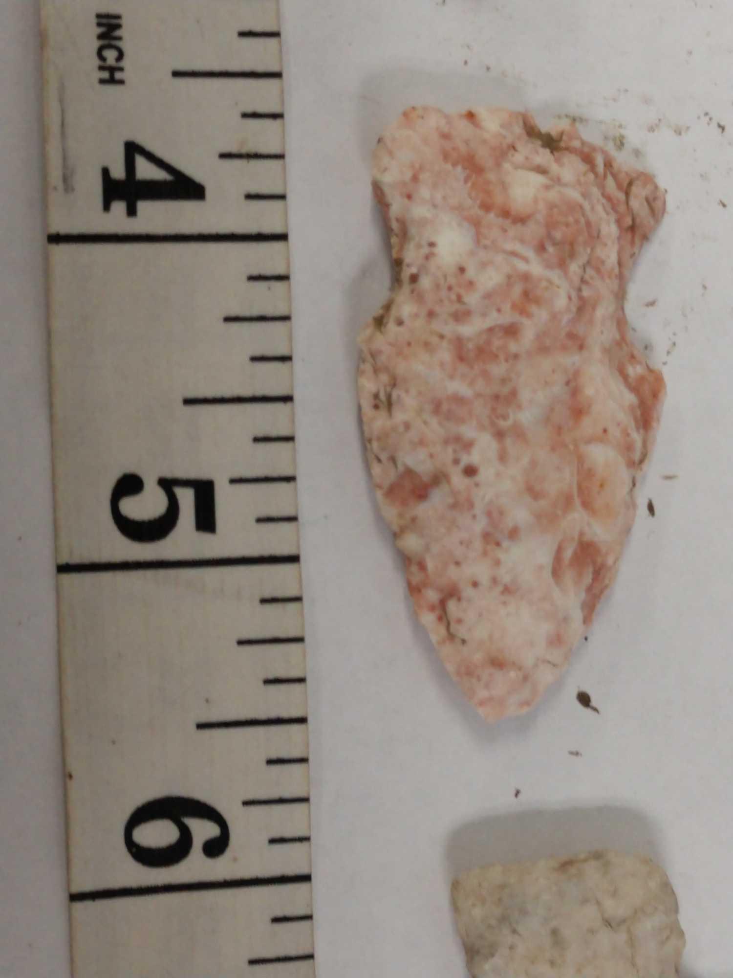 3 nice Stone arrowheads Native American artifact