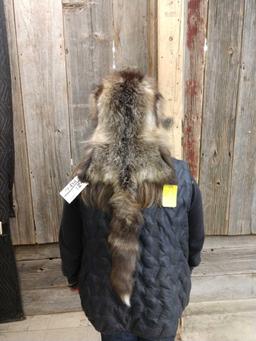 Cross Fox Fur Mountain Man Hat