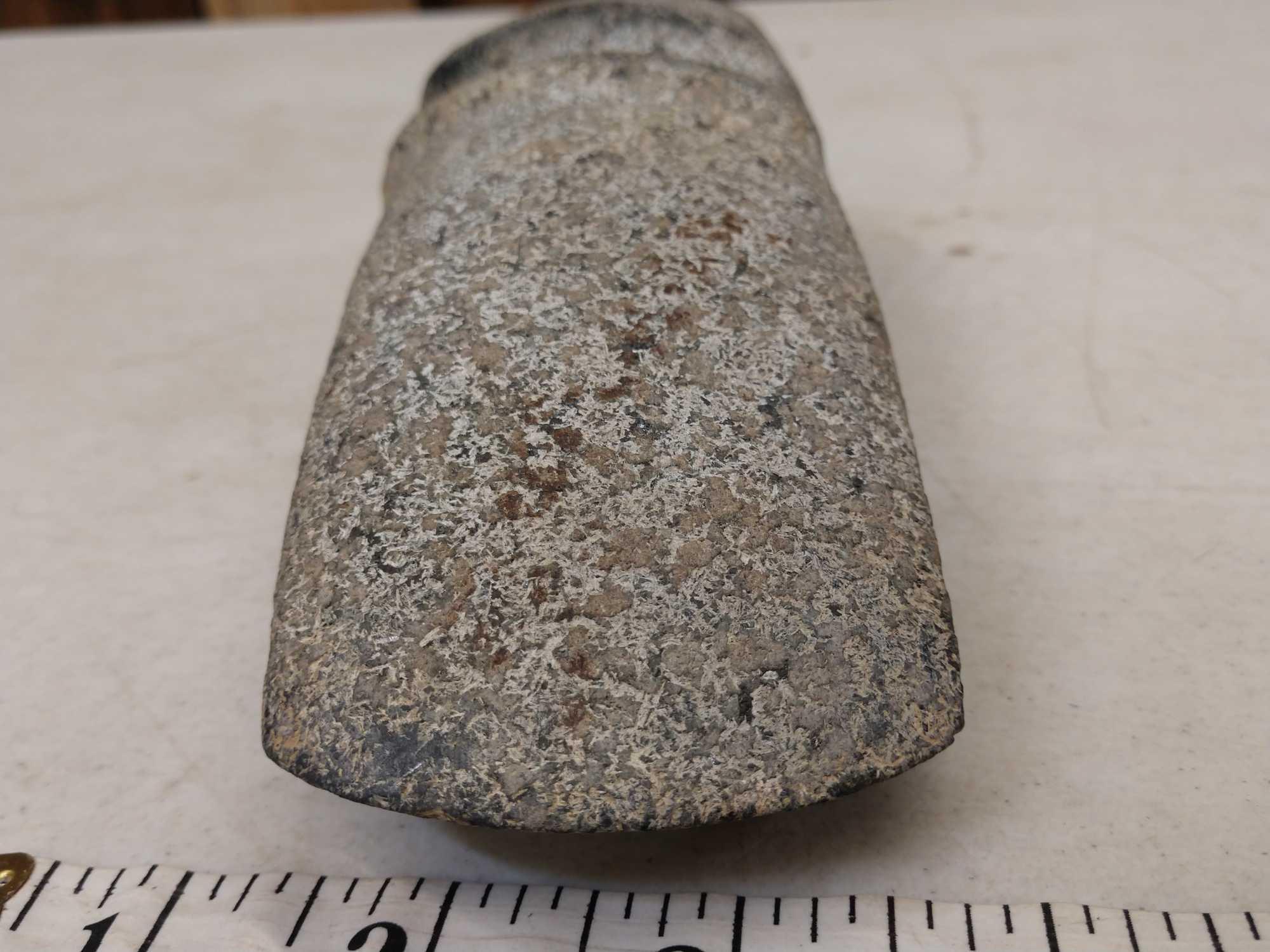 NICE 3/4 Groove Stone Axe Native American Artifact