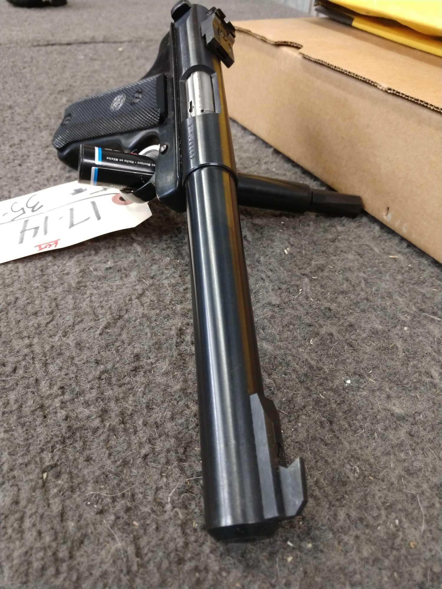 Ruger MKII Govt Target Pistol .22 Semi Auto