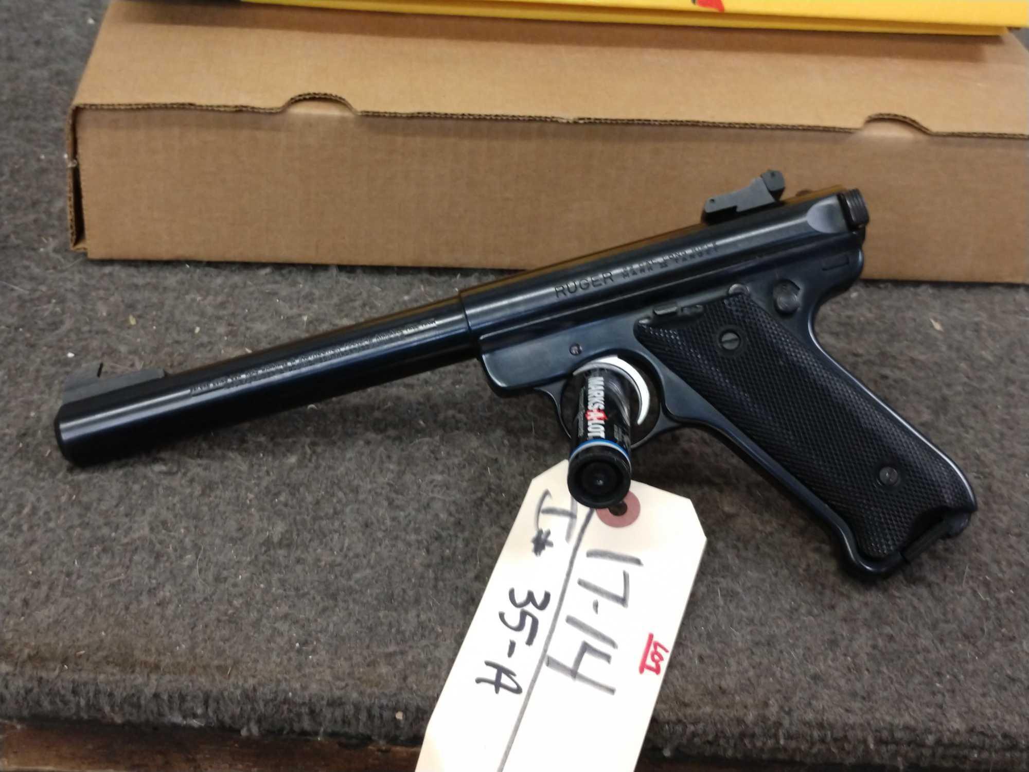Ruger MKII Govt Target Pistol .22 Semi Auto