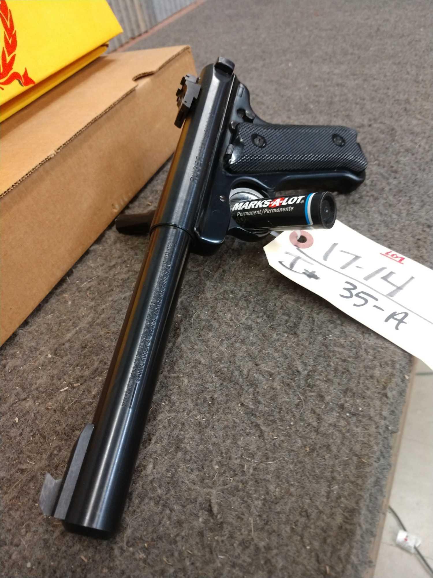 Ruger MKII Govt Target Pistol .22 Semi Auto