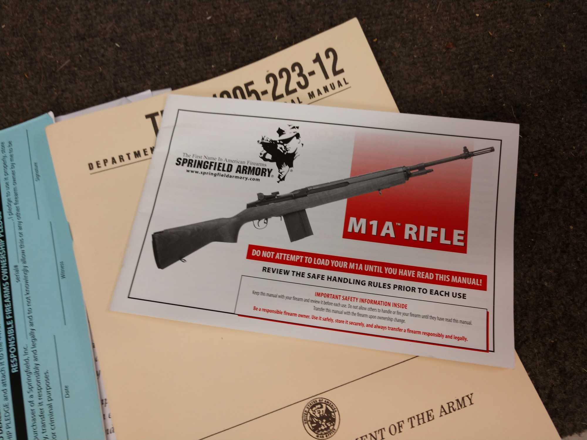 Springfield Armory Model M1A 308 Semi Auto