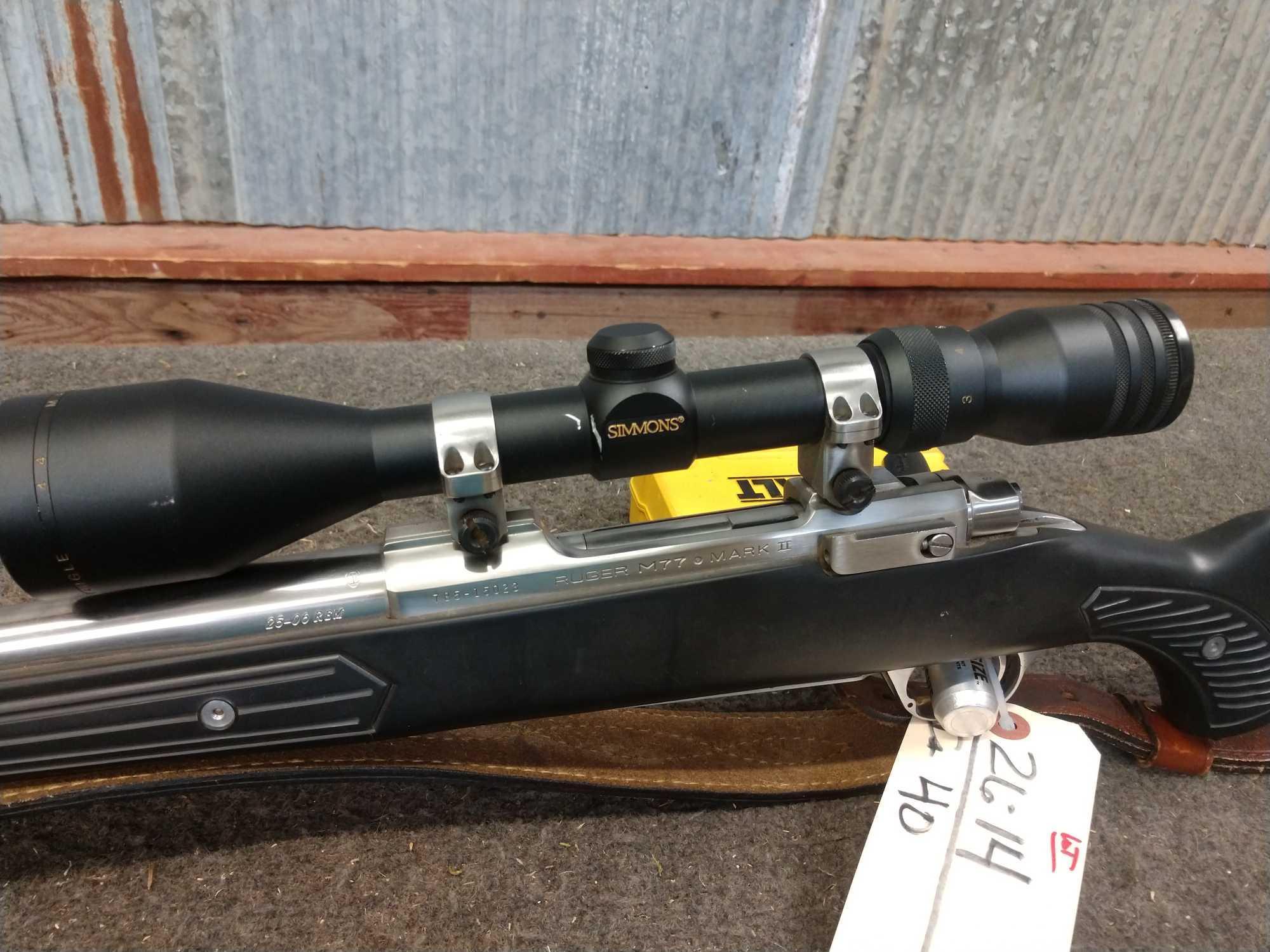 Ruger M77 Mark II 25-06 Bolt Action Rifle