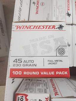 1000 Rounds Of .45 Auto Ammunition