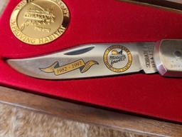 Schrade 10th Anniversary Pheasants Forever Folding Knife