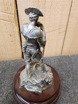 2 Michael Boyett Pewter Sculptures