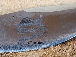 Marbles Limited edition Terry Redlin / Pheasants Forever Fixed Blade Knife