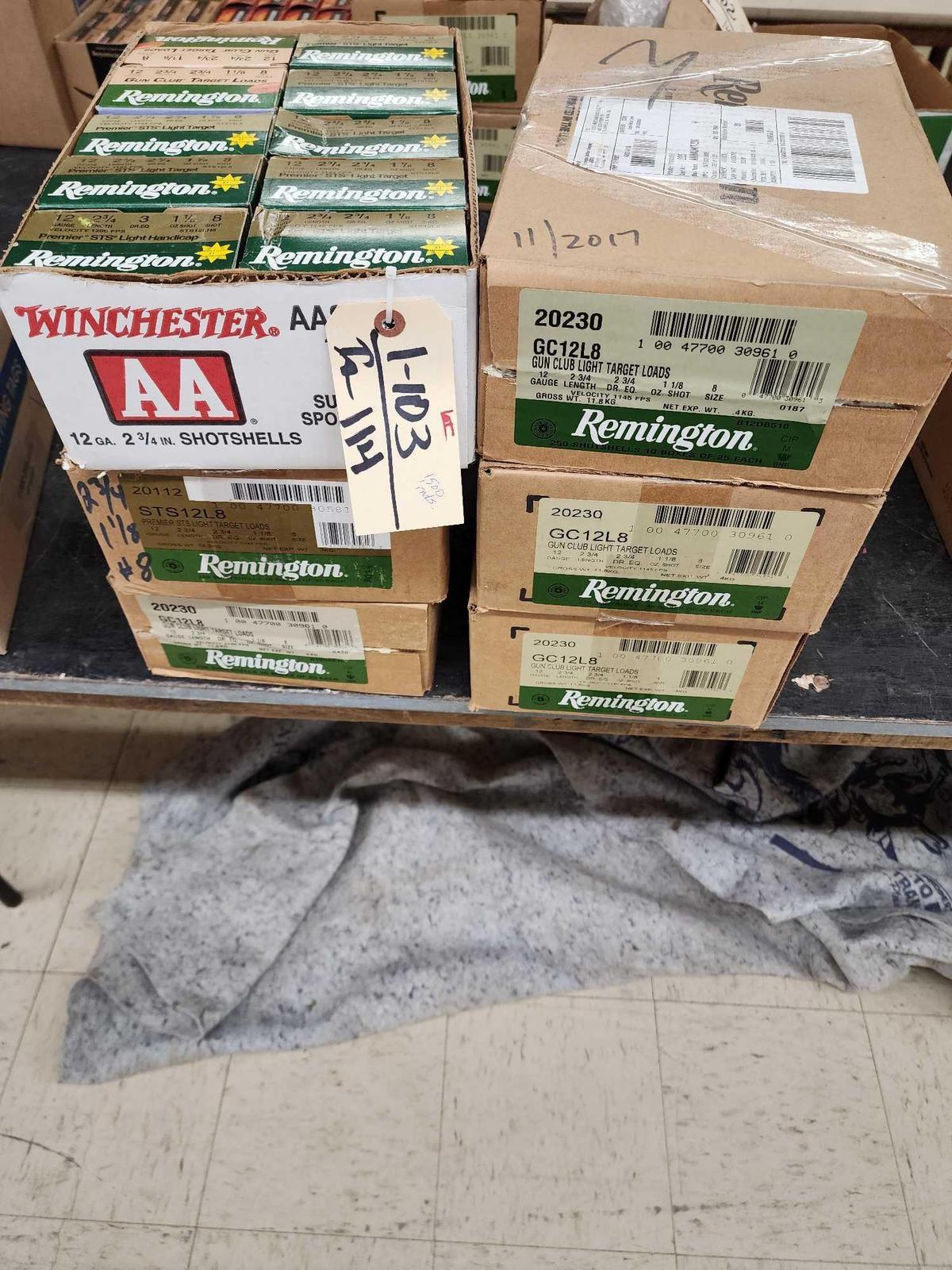 1500 Rounds Of 12ga Ammunition