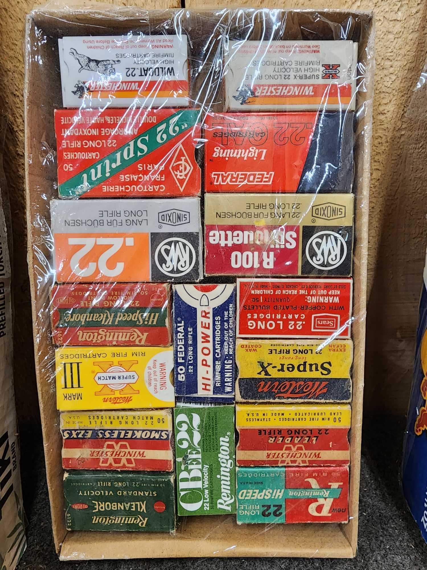 Vintage Ammunition Box Collection