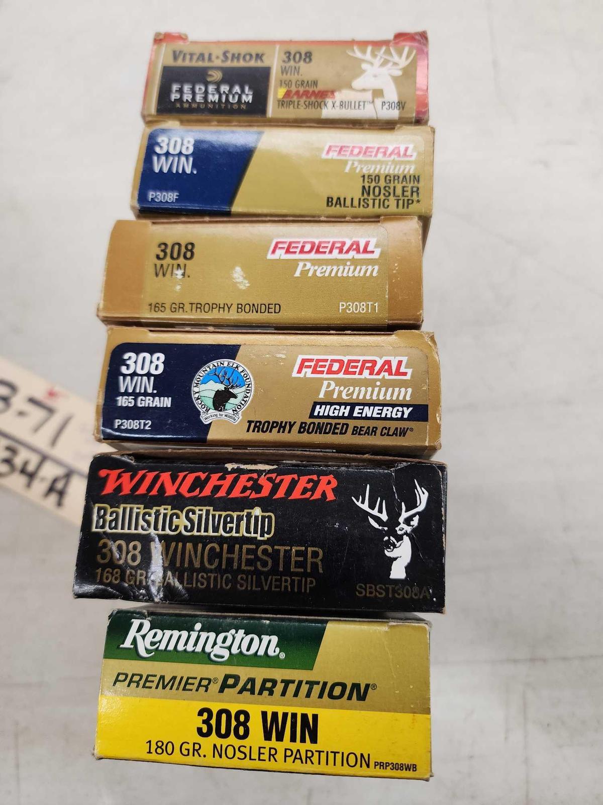 120 Rounds Of .308 Win Ammunition