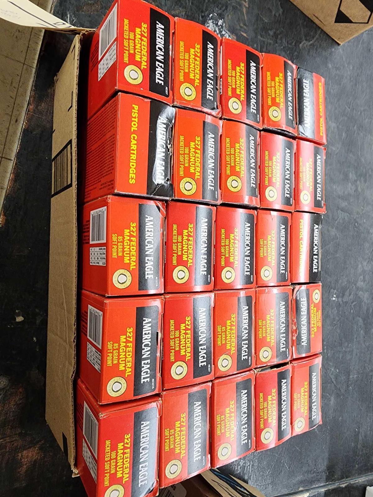 1250 Rounds Of 327 Federal Magnum Ammunition