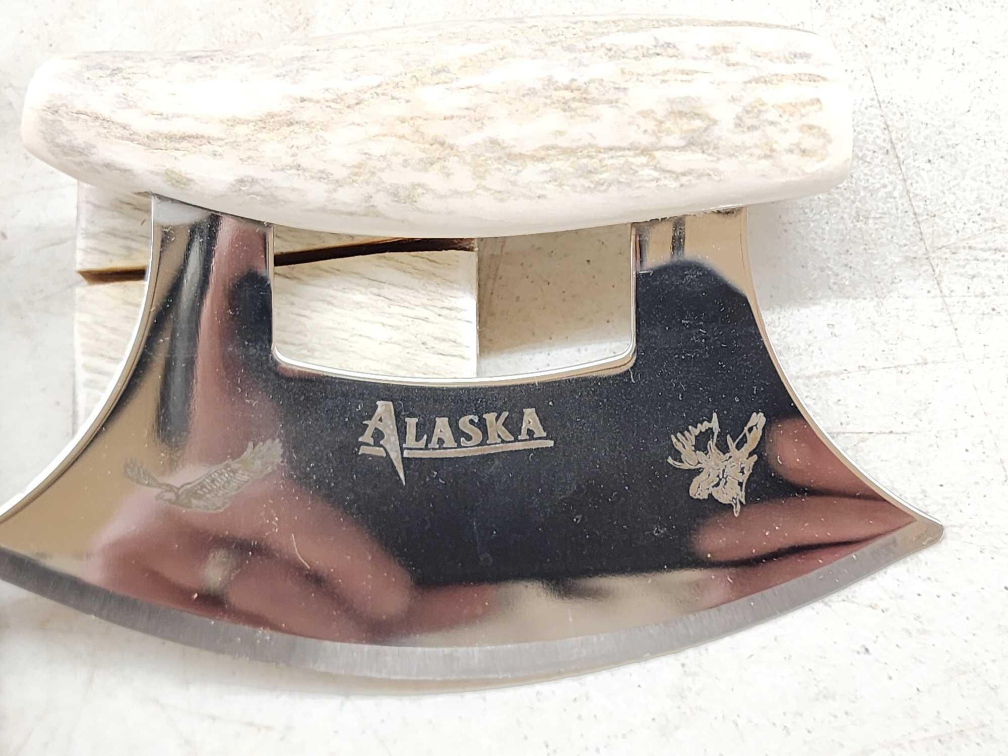 3 Alaskan Ulu Knives