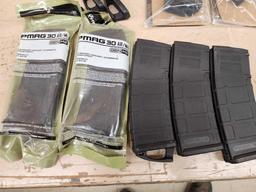 AR 15 Accessories Lot Magazines & More