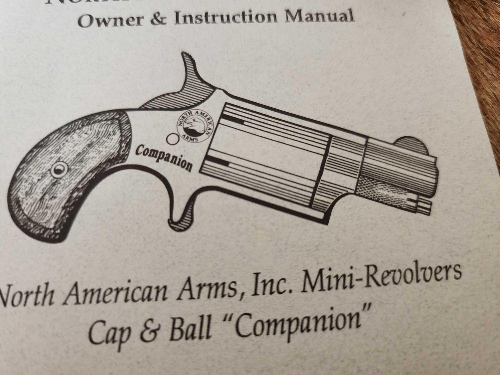 North American Arms Companion .22 Black Powder Revolver