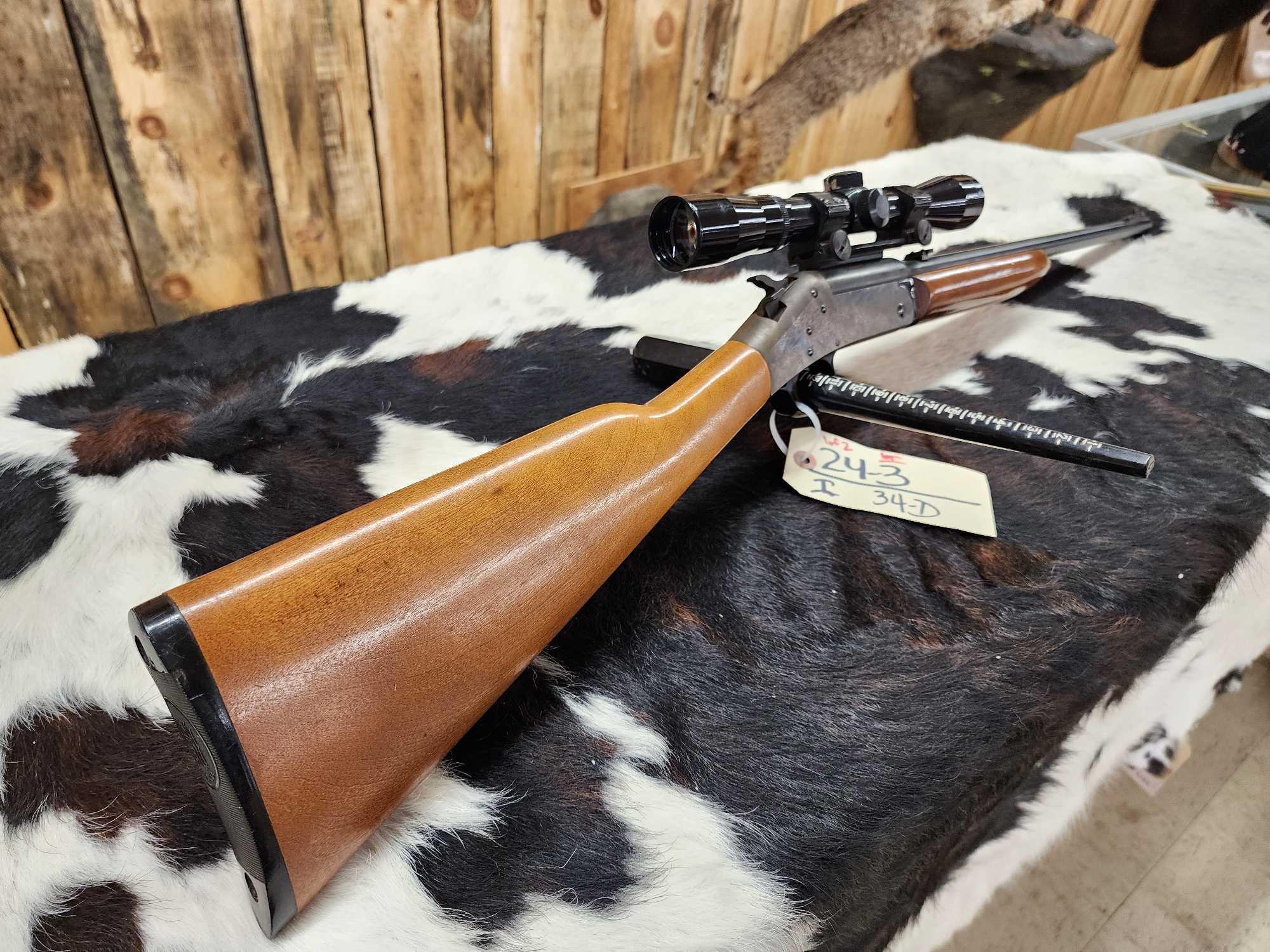 H&R Topper Model 158 .22 Hornet Single Shot Rifle