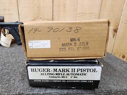 Ruger Mark II .22 Semi Auto Pistol