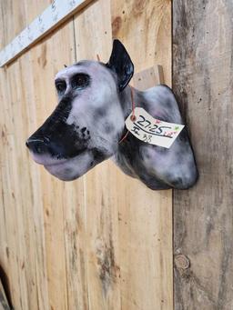 The Dreaded Chupacabra Reproduction Shoulder Mount Taxidermy