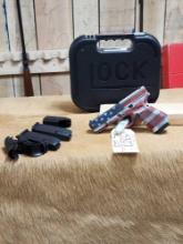 Glock Model 19 Gen4 9mm Semi Auto Pistol