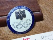 Rare 1936 Berlin Germany Olympics Starters Judge Badge