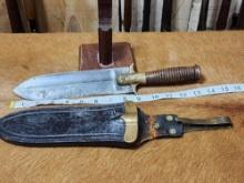 U.S. Model 1880 Hunting Knife With Type 3 Scabbard Springfield Armory
