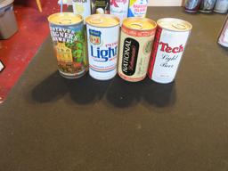 Lot of 20 Collectible Beer Cans