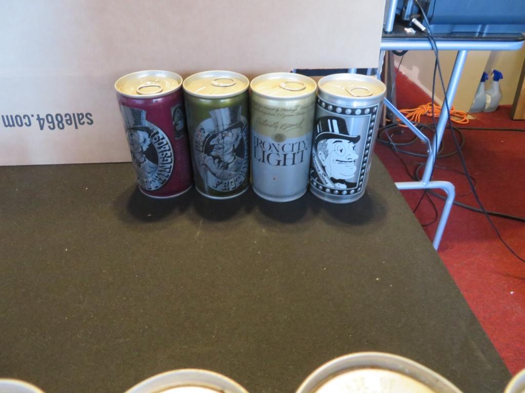 Lot of 20 Collectible Beer Cans
