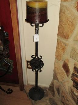 Cast Iron Candle Stand
