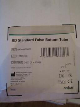 Standard False Bottom Tube Glass