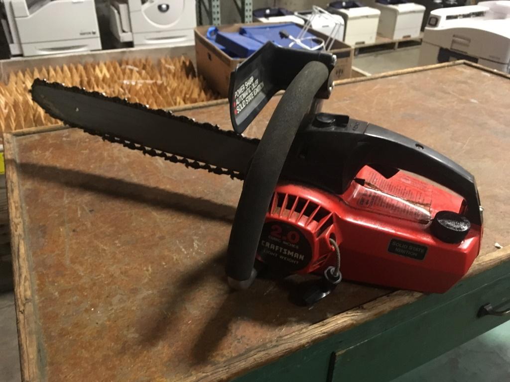 Craftsman 2.0 Chainsaw