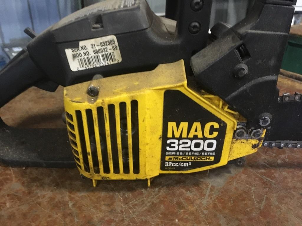 McCullock Mac 3200 Chainsaw