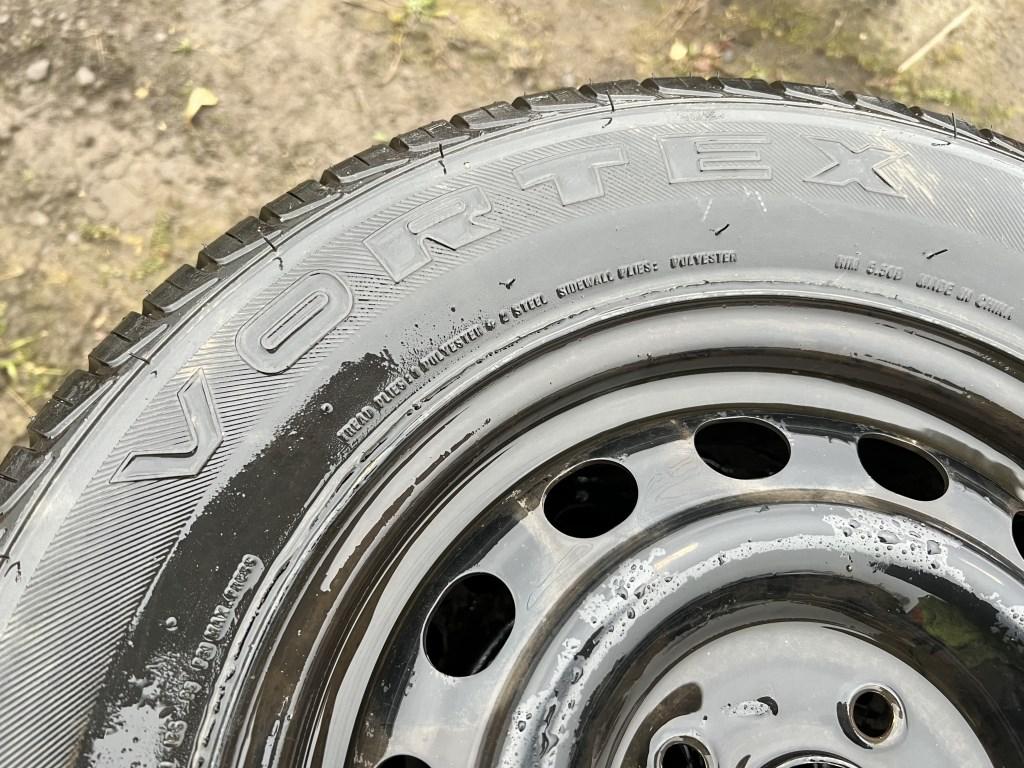 185/70R14 Tires w/Rims, Qty. 4
